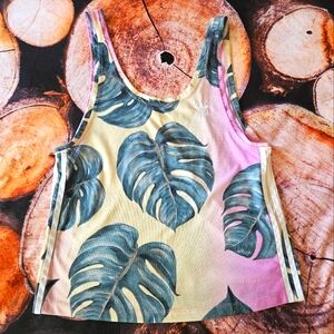 Adidas monstera tank top xs